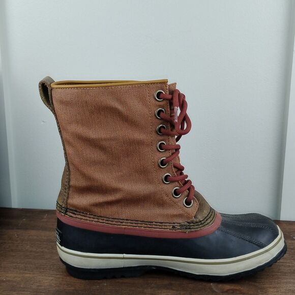 Sorel 1964 Premium CVS NL1717 257 Waterproof Boots Brown Womens Size 8 - Picture 10 of 16